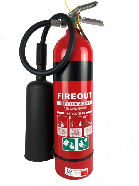 3.5Kg CO2 Fire Extinguisher » ovesco